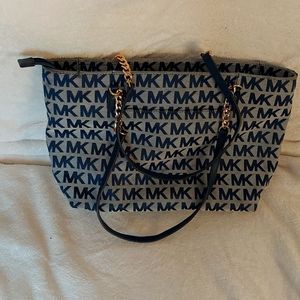 NWOT MK womens handbag/purse tan& black